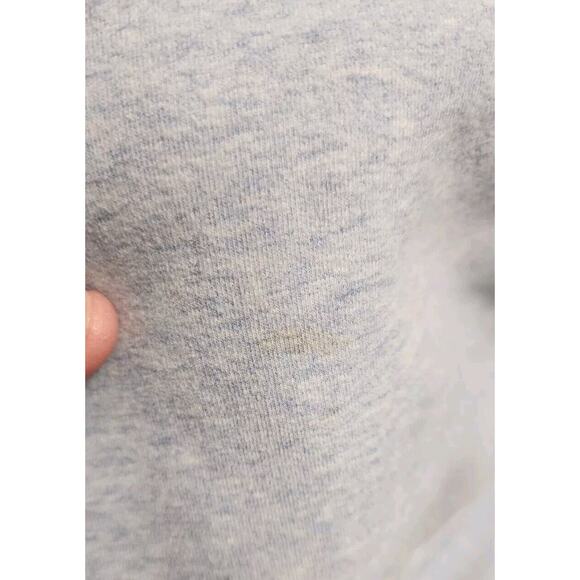 LULULEMON All Yours Hoodie Fleece Womens Size 2 Heathered Blue Linen - Picture 8 of 8